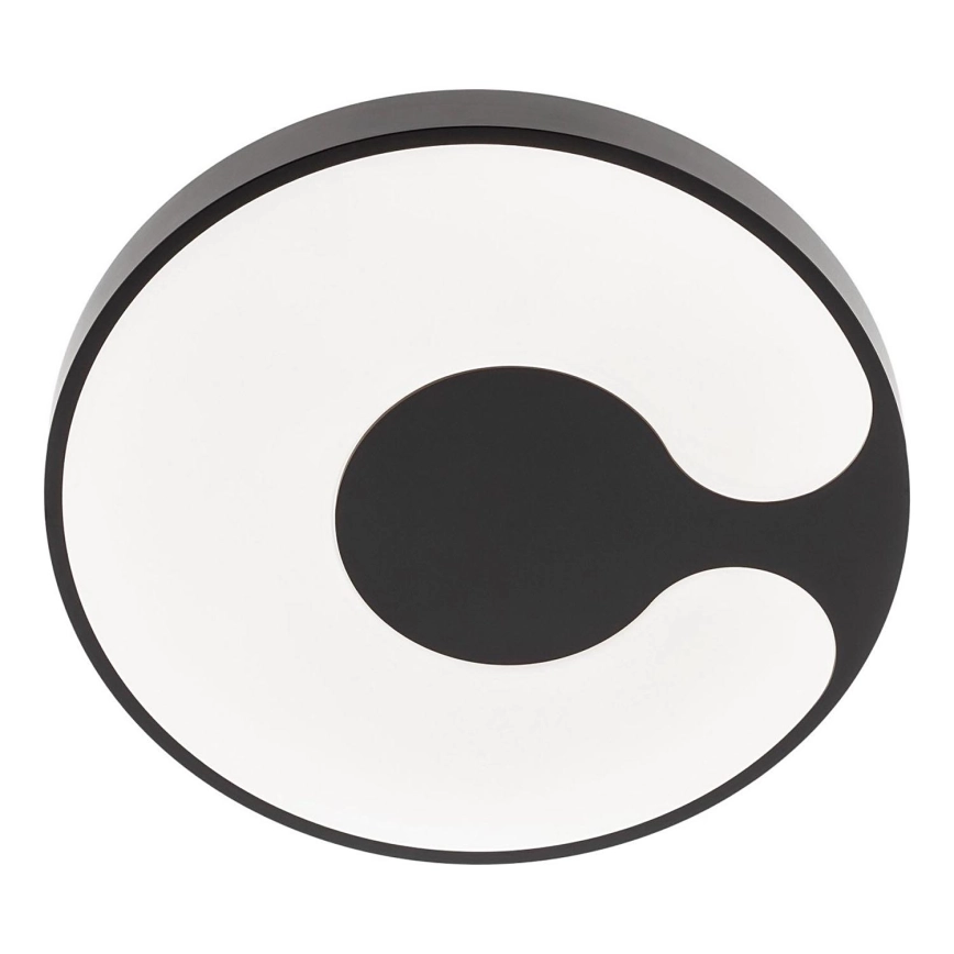 Iluminat interior - Plafoniera LED Bigsi, neagra, 48W, CCT 3000K/4000K/6500K+RGB