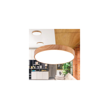 Plafoniera LED Blade, lemn, 36W, BH16-04187 [1]