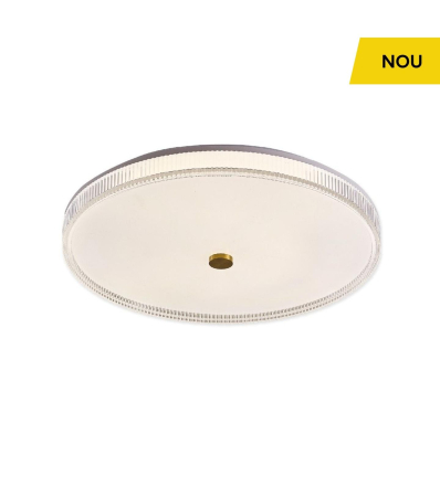 Iluminat interior - Plafoniera LED Button, metal alb, 36W CCT 3000K/4000K/6000K, KL151170