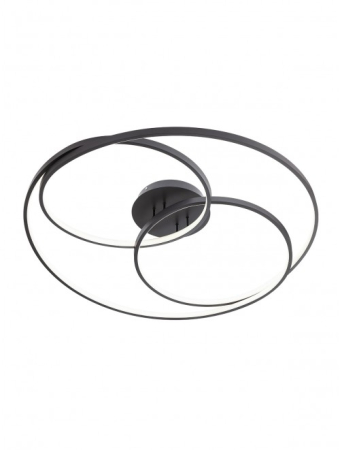 Plafoniere LED - Plafoniera LED Centrix, negru, 92W 3000K