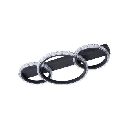 Iluminat interior - Plafoniera LED Crown PL3 , alb/negru, 40W 4000K, KL151182