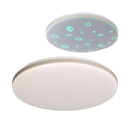 Iluminat interior - Plafoniera LED Flashy, alb, 54W CCT 3000K/4000K/6000K, KL151157