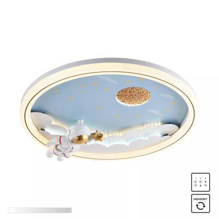 Pentru camera copilului - Plafoniera LED Focus, 42W CCT 3000K/5700K, MX4020-1-DWD