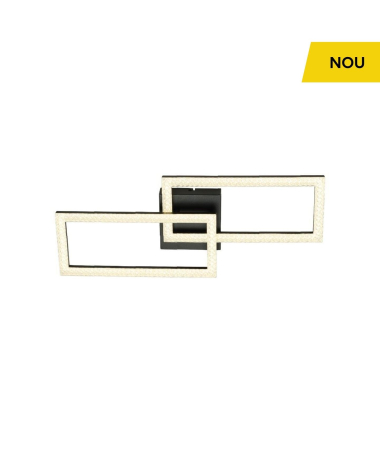 Iluminat interior - Plafoniera LED Grande PL2 , alb/negru, 18W CCT 3000K/4000K/6500K, KL151183