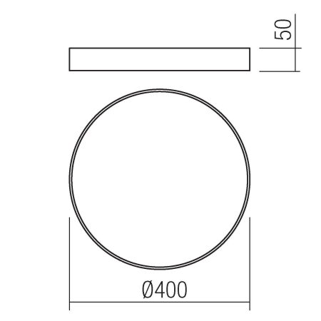 Plafoniera LED Knob, auriu mat, 36W 05-932 [1]