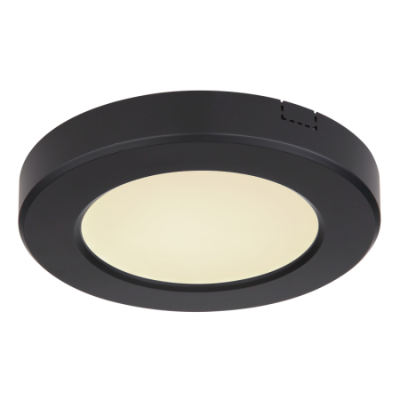 Plafoniere LED - Plafoniera LED Lasse, negru mat, 6W CCT 3000K/4000K/6500K
