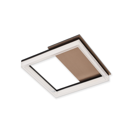 Iluminat interior - Plafoniera LED Luxe PL1, auriu/transparent, 18W CCT 3000K/4000K/6500K, KL140050