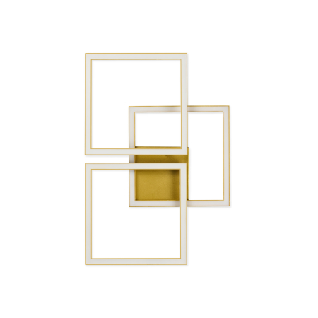 Iluminat interior - Plafoniera LED Pane PL3 G, auriu, 24W 4000K, KL140043