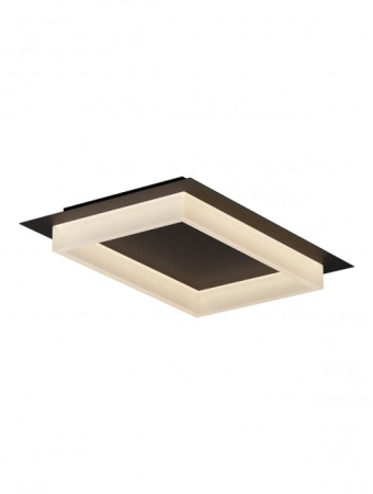 Plafoniere - Plafoniera Led Perimetro 36W, negru mat, 05-976