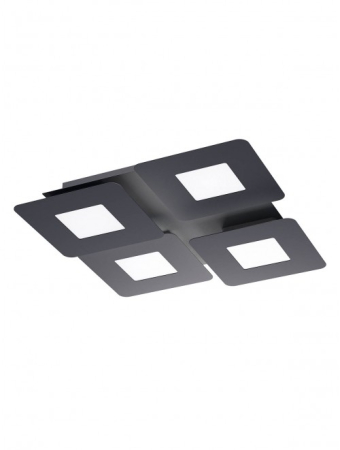 Plafoniere - Plafoniera Led Quant, 47W, negru mat, 05-1005