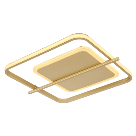 Plafoniere - Plafoniera LED Redball, auriu mat, 36W, 3000K