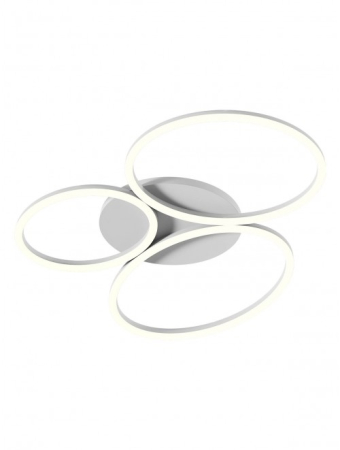 Plafoniera Led Ritmo 40W, alb mat, 01-3765