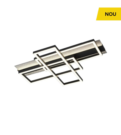Iluminat interior - Plafoniera LED Rob PL3, alb/negru, 40W 4000K, KL151180