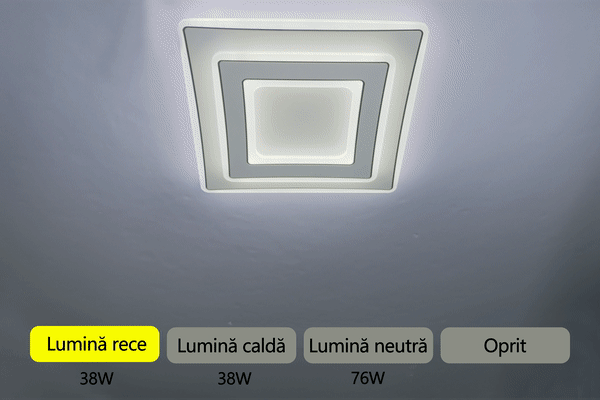 Plafoniera LED Sinope, 76W CCT 3000K/4000K/6500K [1]