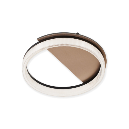 Iluminat interior - Plafoniera LED Sunset PL1, auriu/transparent, 18W CCT 3000K/4000K/6500K, KL140052