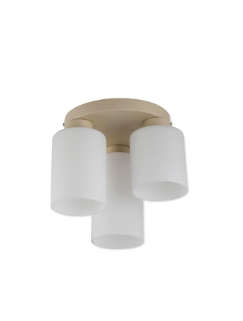 Iluminat interior - Plafoniera Timber PL3, bej, 3xE27, KL100109