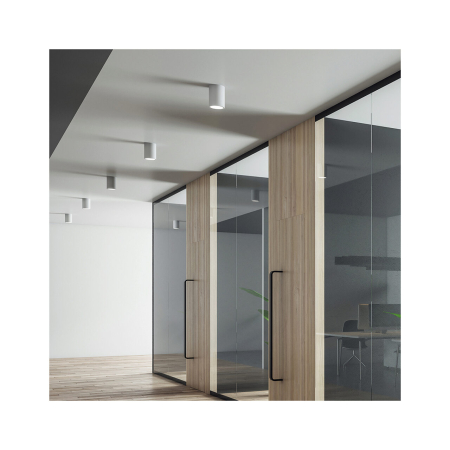 Spot aplicat, alb/negru, 1x35W GU10, BH04-30100 [1]