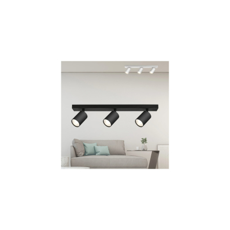 Spot aplicat, negru, 3x35W GU10, BH04-00831 [1]