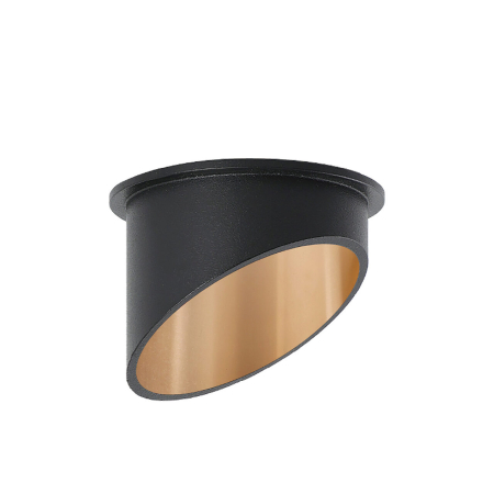 Spoturi - Spot aplicat, negru/auriu, 1x35W GU10, BH03-06031