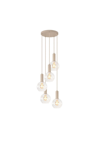 Iluminat interior - Suspensie Aera SP5, bej, 5xE27, KL115011