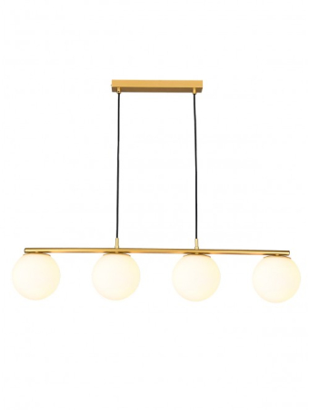 Penduluri - Suspensie Bowling, auriu, 4x42W E27, 01-3155