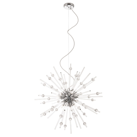 Candelabre - Suspensie Genesi, cromat/sticla transparenta, 9xG9 IGN P9 10 50