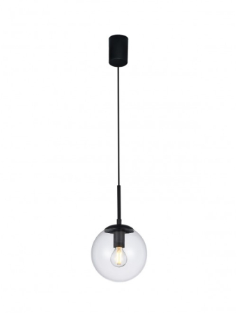 Iluminat interior - Suspensie Global, negru mat, 1x28W E14, 01-3164