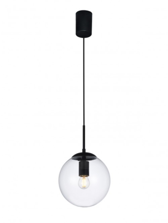 Iluminat interior - Suspensie Global, negru mat, 1x28W E27, 01-3166