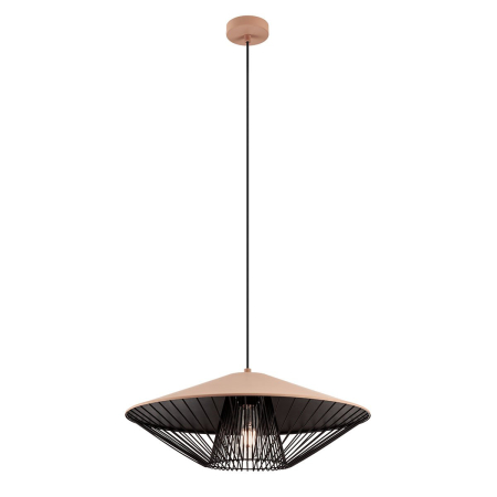 Iluminat interior - Suspensie Grill, cafeniu mat, 1x42W E27, 01-3009