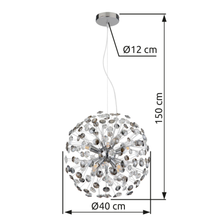 Suspensie KATRINA, 9xG9, 64135H1C [2]