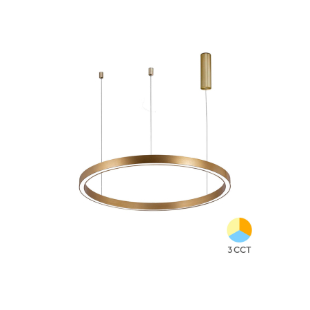 Penduluri - Suspensie LED Aur Lina, aurie, 35W BH16-09186