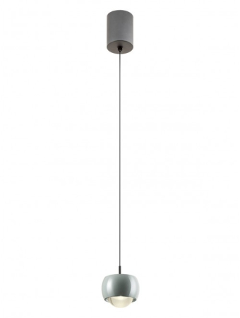 Penduluri - Suspensie LED Aves, gri deschis lucios, 12W 01-3549
