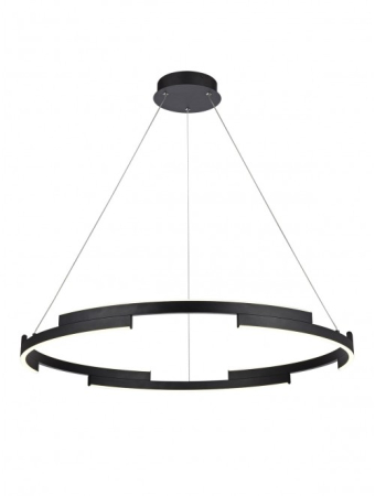 Iluminat interior - Suspensie LED Castle, negru mat, 45W 01-3176