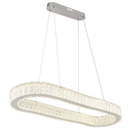 Iluminat interior - Suspensie LED Mucky, metal cromat, 58W 2700W-6000K