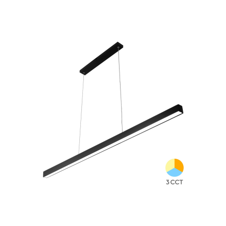 Lustre LED - Suspensie LED Lina , negru, 30W BH16-09981