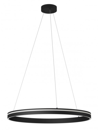 Lustre LED - Suspensie Led Valdis 57W, negru mat, 01-3782