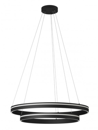 Lustre LED - Suspensie Led Valdis 76W, negru mat, 01-3785