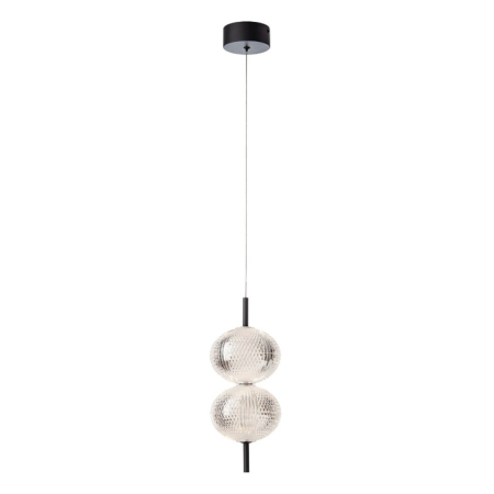 Iluminat interior - Suspensie Led Ventura 12W, negru mat, 3000K , 01-4024