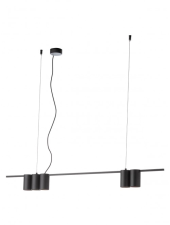 Penduluri - Suspensie Modi, negru mat, 5x10W GU10, 01-3516