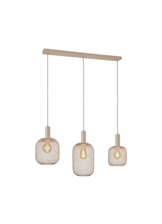 Iluminat interior - Suspensie Nuri SP3, bej, 3xE27, KL113056