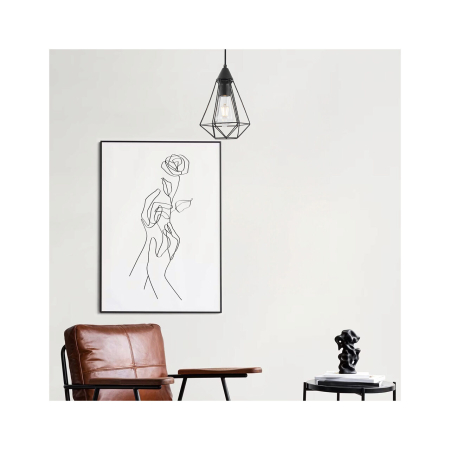 Suspensie/Pendul, metal negru, 1x23W E27, BV03-00030 [1]