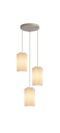 Iluminat interior - Suspensie Sola SP3, bej, 3xE27, KL113055