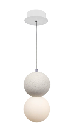 Lustre - Suspensie String, alba , 1xG9 111047