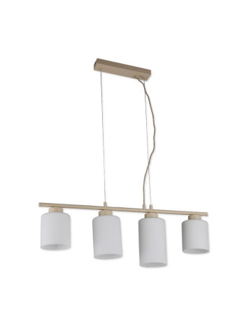 Iluminat interior - Suspensie Timber SP4, bej, 4xE27, KL113053