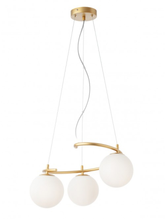 Iluminat interior - Suspensie Volley, auriu mat, 3x28W E14, 01-2715