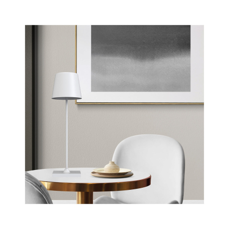 Veioza LED, alb mat, reincarcabila, 3W BK06-00080 [1]