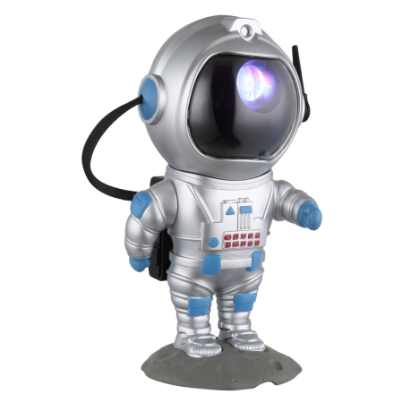 Pentru camera copilului - Veioza LED Cosmo, argintiu/albastru,  RGB 4.5W