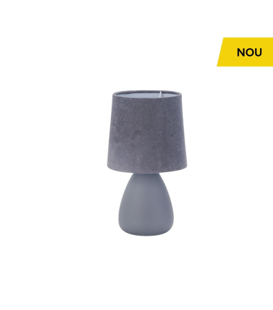 Iluminat interior - Veioza Tiny TL1 GY, gri, 1xE27, KL108045