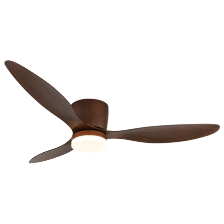 Ventilatoare - Ventilator de tavan LED Armando, imitație de lemn/metal/plastic, reglabil, 20W CCT 2700-6500K