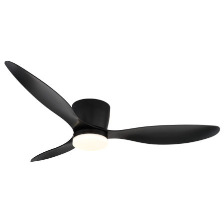 Ventilatoare - Ventilator de tavan LED Armando, metal/plastic negru mat,ň reglabil intensitate, 20W CCT 2700-6500K